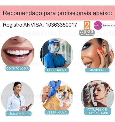 Autoclave Cristofoli 21 Litros Vitale Cd Consultório + Teste