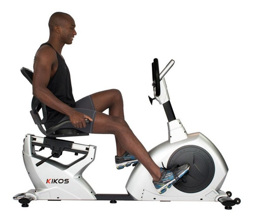 Bicicleta ergométrica Kikos Kr9.1 cor cinza 127/220V