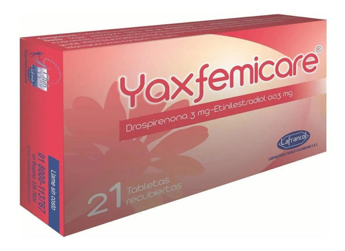 Yaxfemicare Anticonceptivo Hormonal X 21 Comp. | Servimedic®