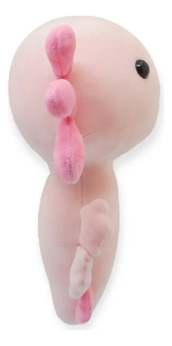 Peluche De Ajolote Rosa Chico Adorable Juguete