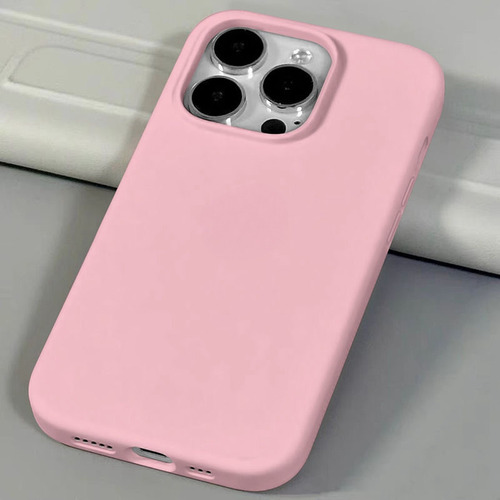 Funda Capa Red Funda De Teléfono Antideslizante De Silicona Líquida Para iPhone 7 8 14 15 16 Plus X Xr Xs Max 11 12 13 14 15 16 Pro Max