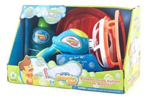 Pistola Bubble Fun Fan Blaster