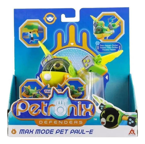 Figura Petronix Defenders Max Mode Pet Paul E Fun F0114-