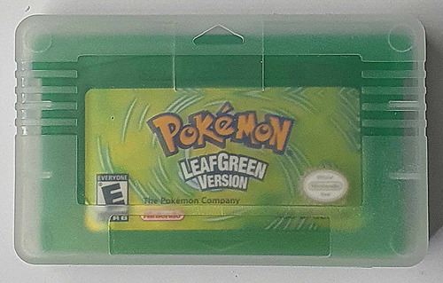 Pokémon Leafgreen Gba Físico Genérico Graba Partida Retromx