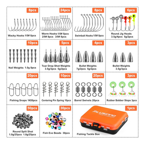 Kit Pesca De 201 Piezas