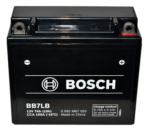 Bateria De Moto Bosch 0092m67055