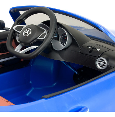 Coche Eléctrico Niño Mercedes Benz Amg 6v Injusa Control App Color Azul