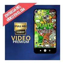 Comprar Invitación Digital Animada Tiziben: Plantas Vs Zombies Plantas Vs Zombies