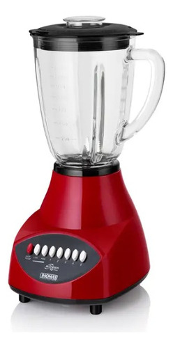 Licuadora Thomas Th-401vr 10 Velocidades Color Rojo