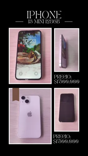 Apple iPhone 13 Mini (128 Gb) - Blanco Estelar (Usado)