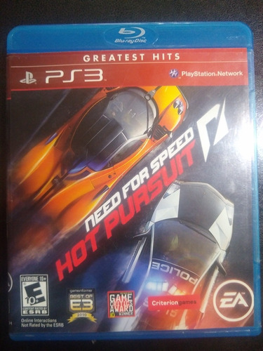 Nerd For Speed Hot Pursuit Ps3 Fisico