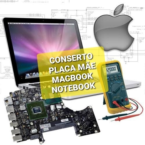 Imagem 1 de 1 de Conserto De Placa Mãe Macbook