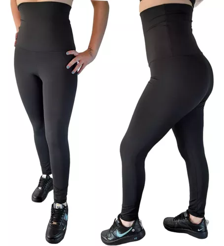 Calça Legging Academia Feminina Fitness Cós Super Alto