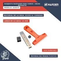 Comprar Rasqueta Raspador Para Vidrio + Hojas Repuesto