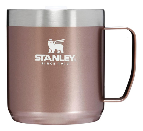 Taza Stanley Classic Legendary Camp, 12 Oz, De Cuarzo Rosa B