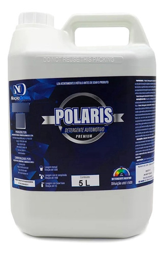 Polaris Shampoo Automotivo Nação Detail 5l