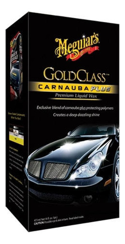 Cera Meguiars Gold Class Liquid Wax Carnauba Plus 473 Ml