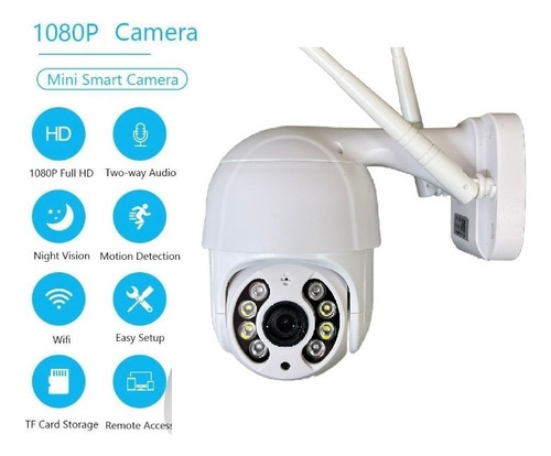Kit 4 Camera Ip Icsee Wifi + 4 Cartão De Memória Sd 64gb