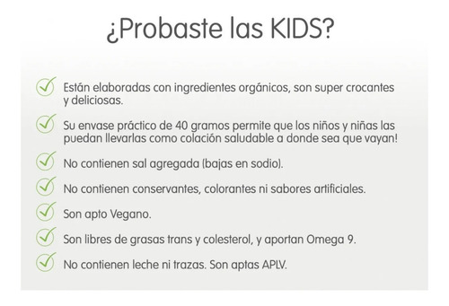 Imagen 4 de 6 de Smookies Baby 6 Un, 150gr. Y Kids 20 Un. 40gr. - Mix Sabor
