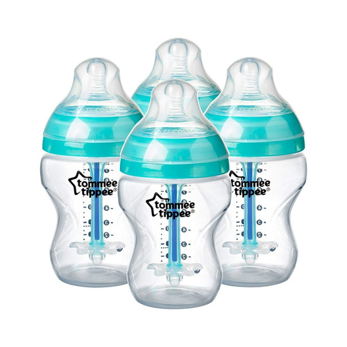 Biberones Tommee Tippee Anticólicos 4 - 9oz Advanced Aqua