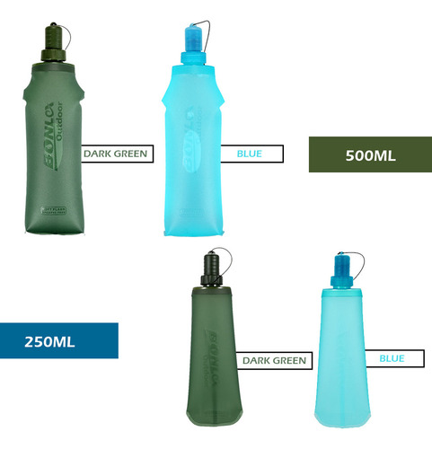 Botella Blanda Para Agua, Botella Para Correr, Bolsa Blanda