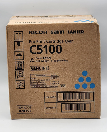 Toner Ricoh Pro C5100 C5110s Original  Cyan 