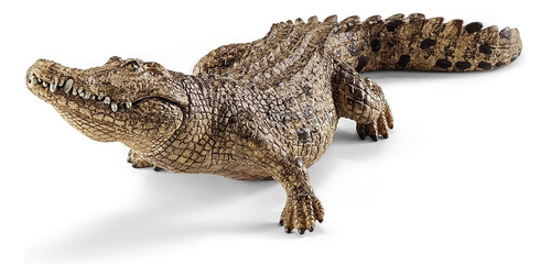 Figura Decorativa De Cocodrilo De Juguete Schleich