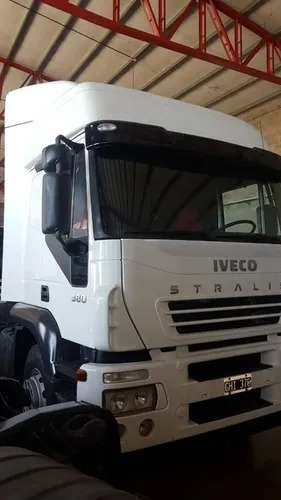 Imagen 7 de 15 de Iveco Stralis 380 2007 Tractor 4x2 Blanco