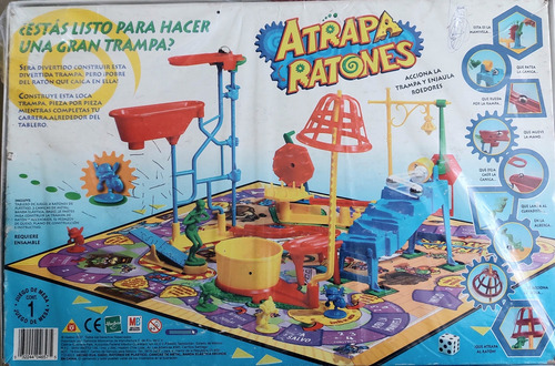 Juego De Mesa Atrapa Ratones De Hasbro (completo) (Usado)