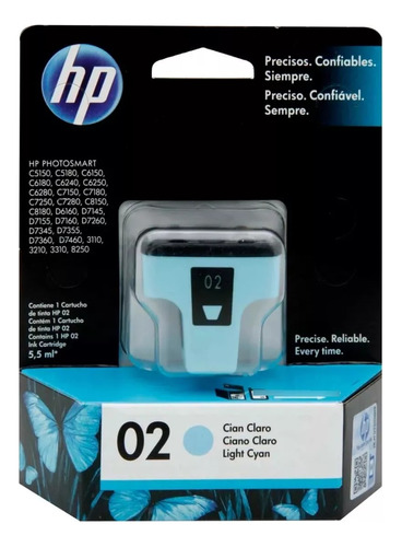 Hp 6981 Cartucho Inkjet 02 Cyan Claro