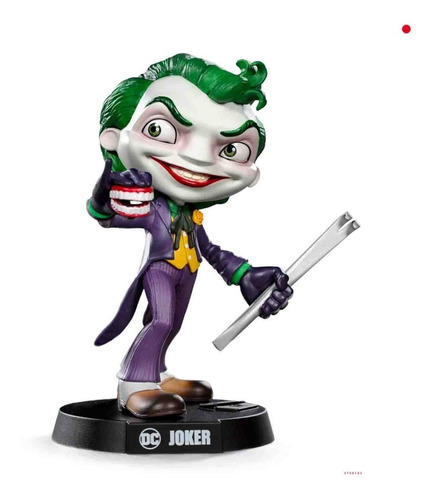 Figura Joker Dc Comics Iron Studios Minico Nuevo