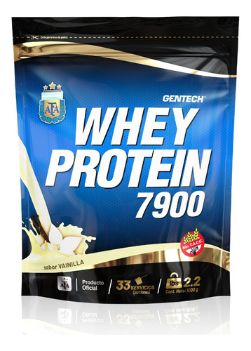 Whey Protein Gentech Suplemento En Polvo 1kg