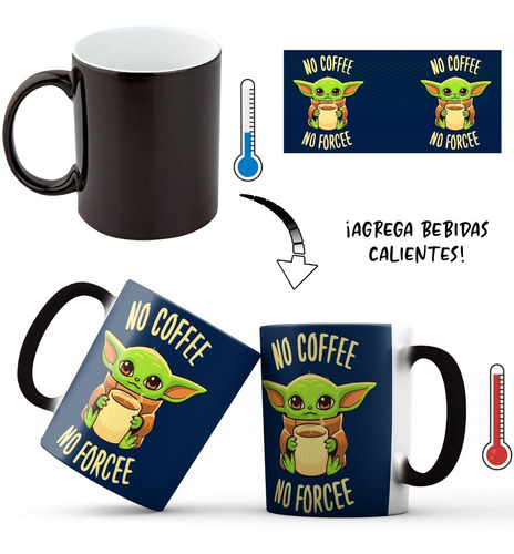 Mug Pocillo Mágico Star Wars Baby Yoda 02