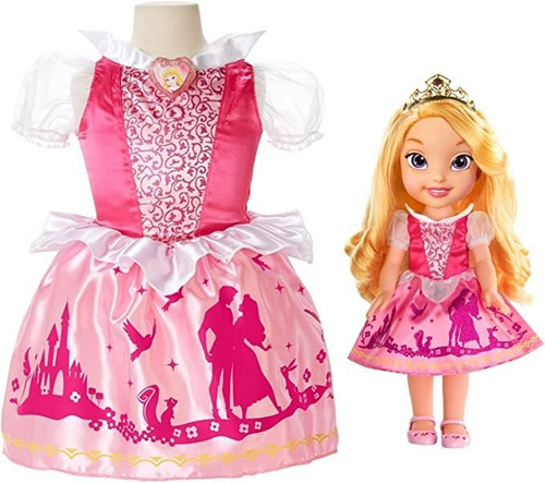 Disney Princess Aurora - Juego De Regalo Para Muñeca Y Vest