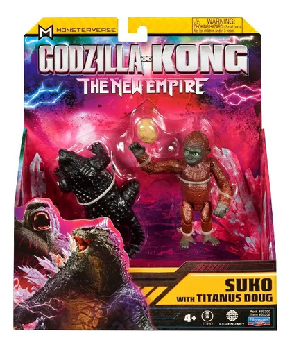 Figura Godzilla Vs Kong -the New Empire Suko Con Titanus Dou