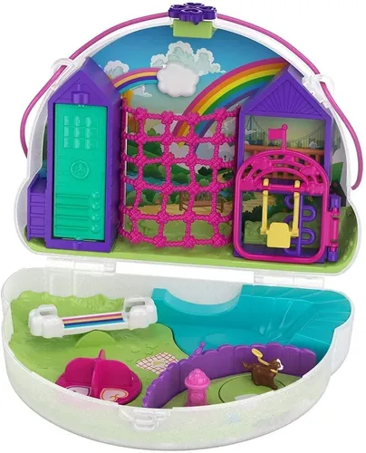 Polly pocket piña y arcoiris hot sale