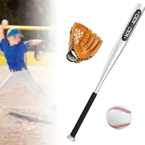 Baseball Bat Set With Baseball Glove And Ball