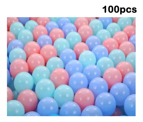 100 Pelotas Para Niños, Bolas De Plástico, Bolas Oceánicas