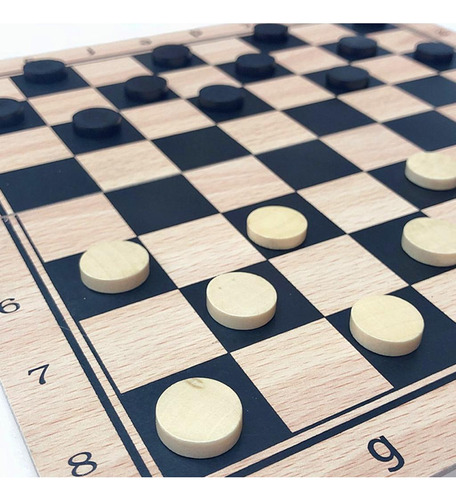 Juego De Ajedrez De Madera Con Los 24x24cm Los 24x24cm