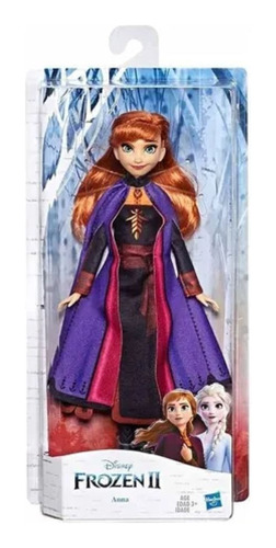 Disney Frozen Ii Muñeca Anna Articulada 29 Cm Hasbro
