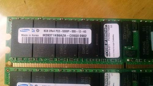 Memória RAM  8GB 1 Samsung M393T1K66AZA-CE6