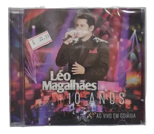 Cd Léo Magalhães*/ 10 Anos Ao Vivo Em Goiânia | MercadoLivre