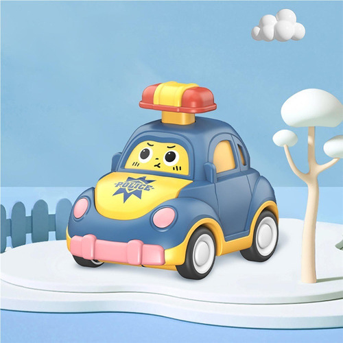 = Carro De Brinquedo Push And Go, Veículo De Brinquedo Azul