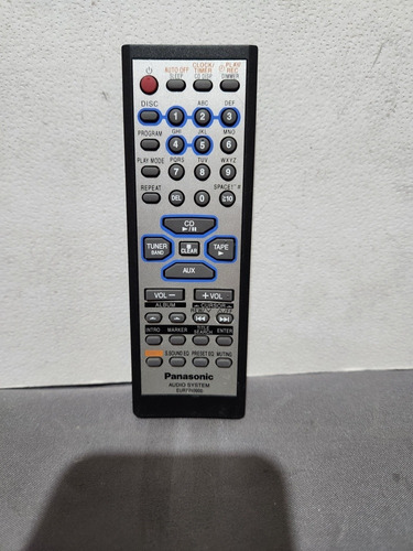 Control Remoto Panasonic Audio Eur7710020. 