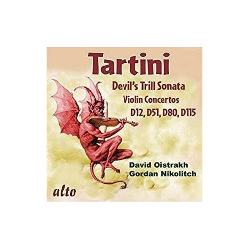 Tartini/oistrakh David/nikolitch Gordan Devil's Trill Sonata