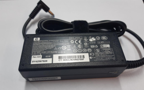 Cargador Hp 19.5v 3.33a Punta Azul Puntolap