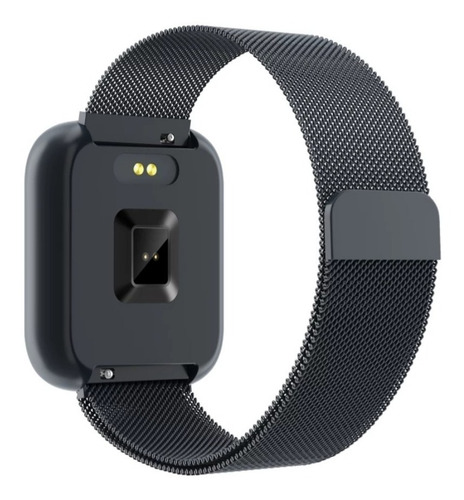 Imagem 9 de 9 de Relógio Inteligente P80 Smartwatch Preto C/ 2 Pulseiras