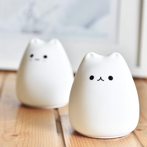 Lámpara De Noche De Silicona Espanta Cuco Squishy Animales