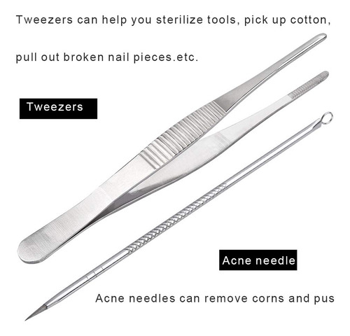 Upgraded 6pcs/set Ingrown Toenail Tools Kit, Premium Nail Tr