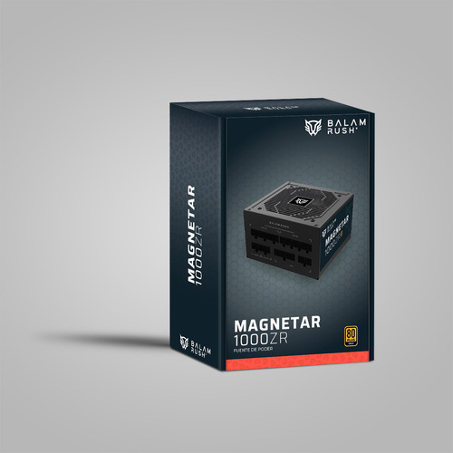 Fuente De Poder Magnetar 1000zr Atx 3.0 1000w Legend Negro